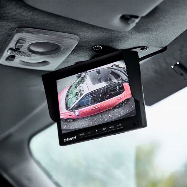 Kit completo cámara de marcha atrás con cable +monitor 7" AHD, ROADsight OCS700N, 1080p, 120º, 12/24V