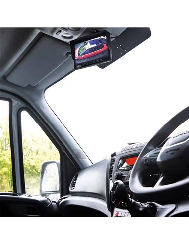 Kit completo com câmera de ré com fio + monitor AHD de 7", ROADsight OCS700N, 1080p, 120º, 12/24V