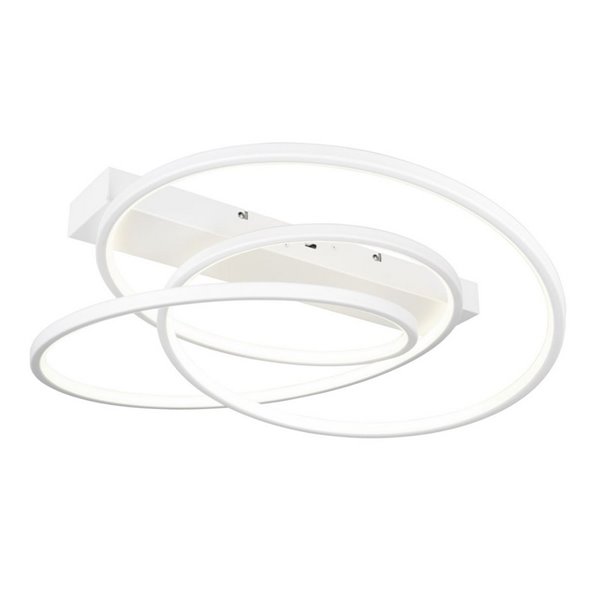 Plafón de techo LED DARVIN 34W 4500lm, regulable DIP SWITCH 2300+3000+4000K IP20 Blanco