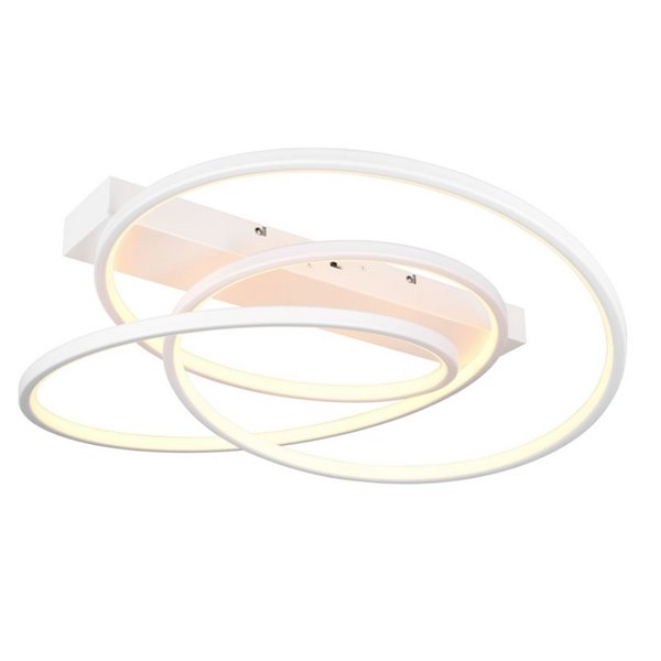 Plafón de techo LED DARVIN 34W 4500lm, regulable DIP SWITCH 2300+3000+4000K IP20 Blanco