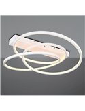 Plafón de techo LED DARVIN 34W 4500lm, regulable DIP SWITCH 2300+3000+4000K IP20 Blanco
