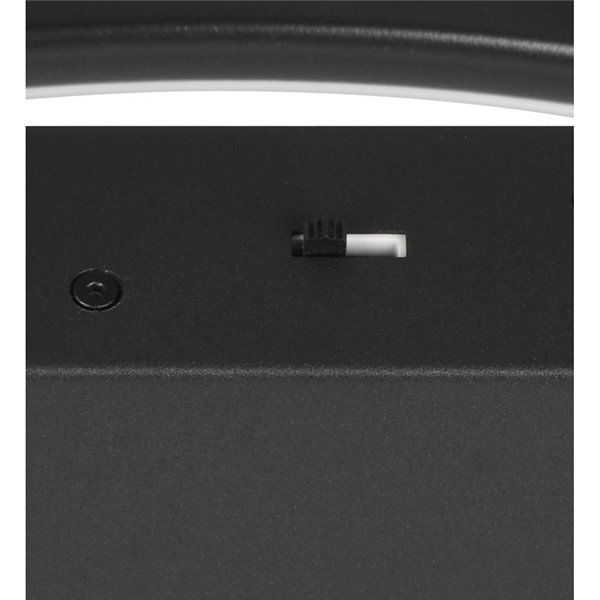 Plafón de techo LED DARVIN 34W 4500lm, regulable DIP SWITCH 2300+3000+4000K IP20 Negro