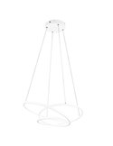 Suspension LED DARVIN 34 W 4 500 lm, petite taille 64 cm de large, intensité variable 2 300 + 3 000 + 4 000 K IP20 Blanc