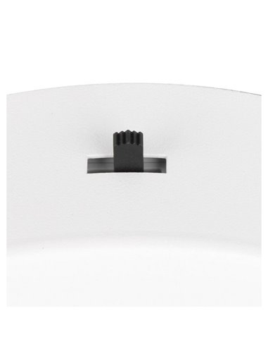 Lámpara colgante LED DARVIN 34W 4500lm, pequeña 64cm ancho, regulable 2300+3000+4000K IP20 Blanco