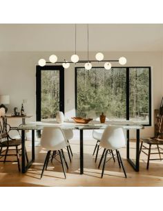 Luminária de teto CELLAR 8 luzes 7631 Mantra | LeonLeds 2