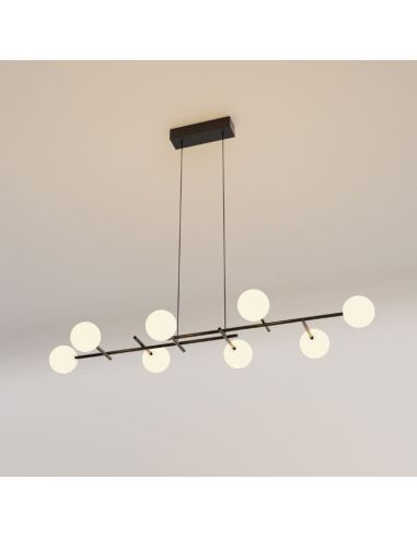 Lámpara de techo CELLAR 8 luces 7631 Mantra detalle | LeonLeds