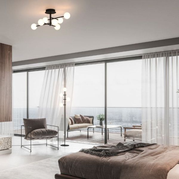 Plafonnier CELLAR 7 lumières, Mantra Ambience, 7632 | LeonLeds