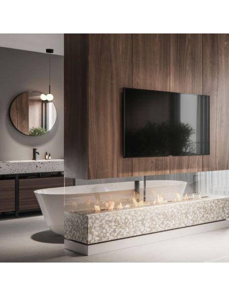 Lámpara de techo cristal CELLAR 1 luz 7634 Mantra ambiente | LeonLeds