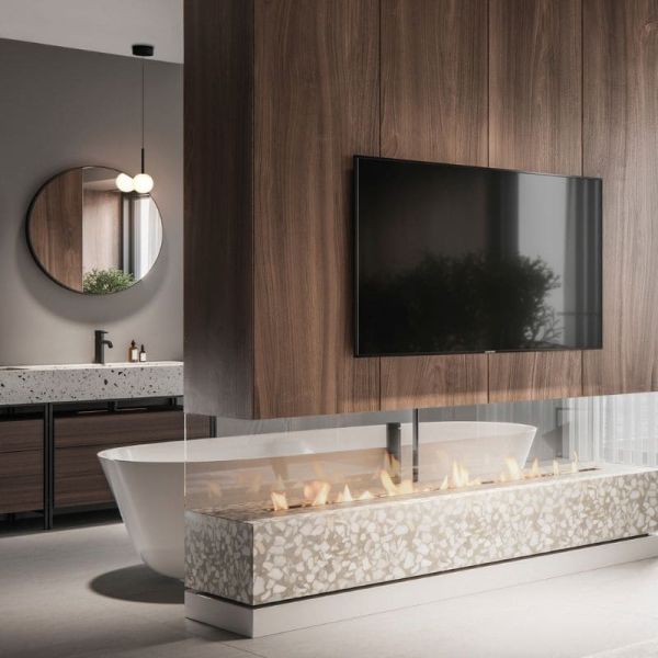 Lámpara de techo cristal CELLAR 1 luz 7634 Mantra ambiente | LeonLeds