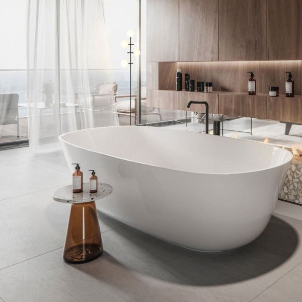 Luminária de chão de cristal CELLAR com 4 luzes, Mantra ambiente | LeonLeds