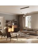 Lámpara LED alargada CUBA 32W 7160 Mantra ambiente | LeonLeds