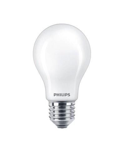 Pack 2 bombillas LED E27 classic 4,5W equivalente 40W A60, 4000K, cristal opaco, 470Lm