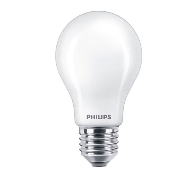 Pack 2 bombillas LED E27 Classic cristal opaco 7W equivalente 60W A60, 2700K, 806Lm