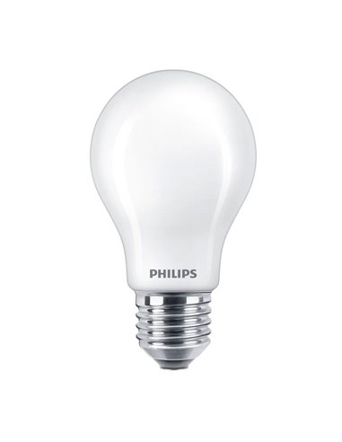Pack 2 bombillas LED E27 Classic cristal opaco 7W equivalente 60W A60, 4000K, 806Lm