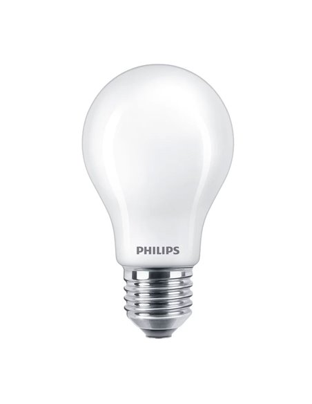 Pack 2 bombillas LED E27 Classic cristal opaco 7W equivalente 60W A60, 4000K, 806Lm