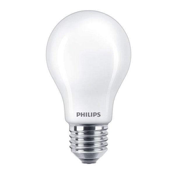 Pack de 2 ampoules LED E27 Classic, verre opaque, 7W, équivalent 60W A60, 4000K, 806Lm