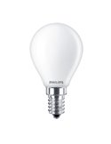 Pack 2 bombillas LED classic E14 vela filamento opaco 4,3W equivalente a 40W P45, 2700K 470Lm