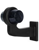 Intermitente lateral LED LKD 2589 GRAPHITE con brazo largo flexible 12/24V IP68 E9 Categoría 5