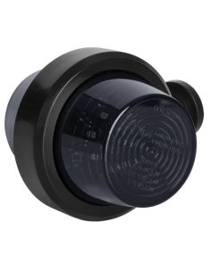 Clignotant latéral LED fumé LKD 2590 GRAPHITE avec bras court 12/24V IP68 E9 2