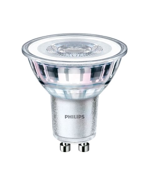 Pack 2 bombillas GU10 LEDClassic 4,6W equivalente a 50W, 36D 4000K 390Lm