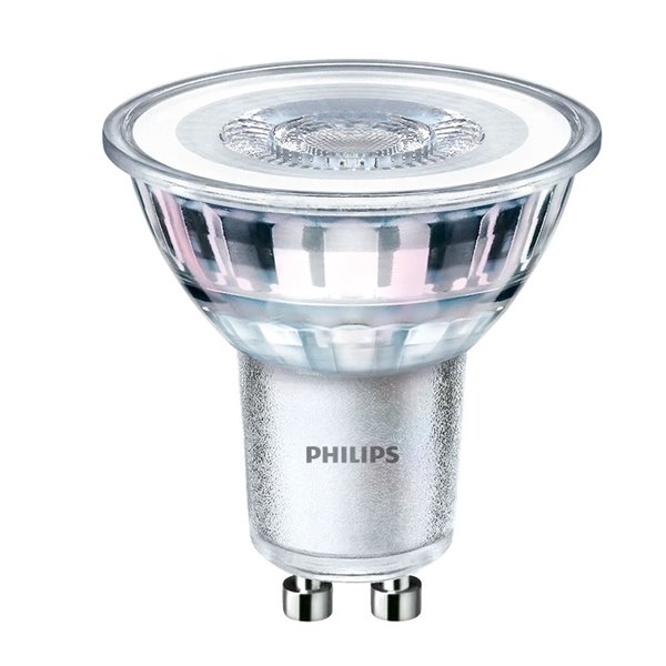 Pack 2 bombillas GU10 LEDClassic 4,6W equivalente a 50W, 36D 4000K 390Lm