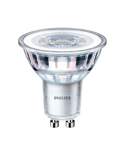 Pack 3 bombillas GU10 LEDClassic 4,6W equivalente a 50W, 36D 2700K 355Lm