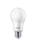 Pack 3 bombillas E27 LED 14W equivalente a 100W A67, 4000K 1521Lm, 150º cristal opaco