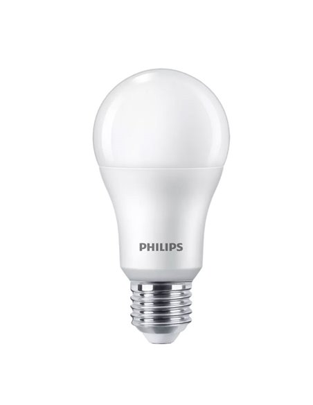 Pack 3 bombillas E27 LED 14W equivalente a 100W A67, 4000K 1521Lm, 150º cristal opaco