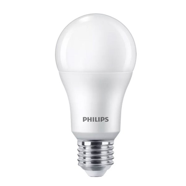 Pack de 3 ampoules LED E27, 14W équivalent à 100W A67, 4000K, 1521Lm, verre opaque 150º