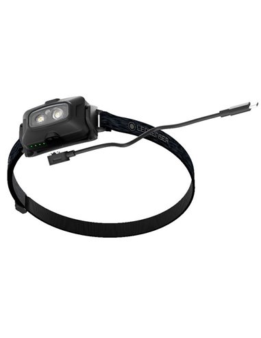 Frontal LED HF4R CORE 2000Lm alcance 220m Li-iON 3700 mAh, 3.7V recargable IP68 Negro
