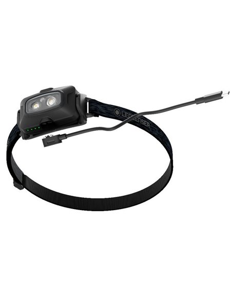 Frontal LED HF4R CORE 2000Lm alcance 220m Li-iON 3700 mAh, 3.7V recargable IP68 Negro