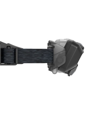Frontal LED HF6R CORE ultra ligera 800Lm alcance 160m Li-iON 2000 mAh, 7.4V IP68 Negro