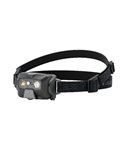 LED frontal HF6R CORE ultra leve 800Lm alcance 160m Li-iON 2000 mAh, 7,4V IP68 Preto