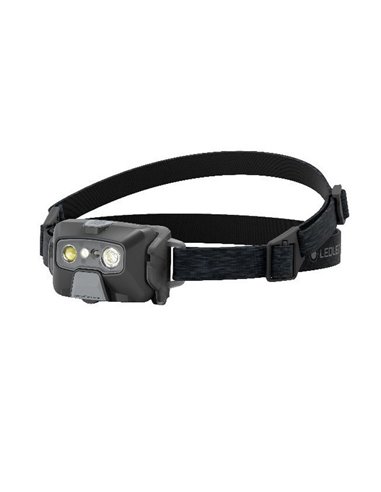 LED frontal HF6R CORE ultra leve 800Lm alcance 160m Li-iON 2000 mAh, 7,4V IP68 Preto