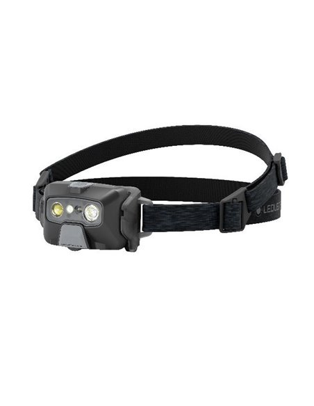Frontal LED HF6R CORE ultra ligera 800Lm alcance 160m Li-iON 2000 mAh, 7.4V IP68 Negro