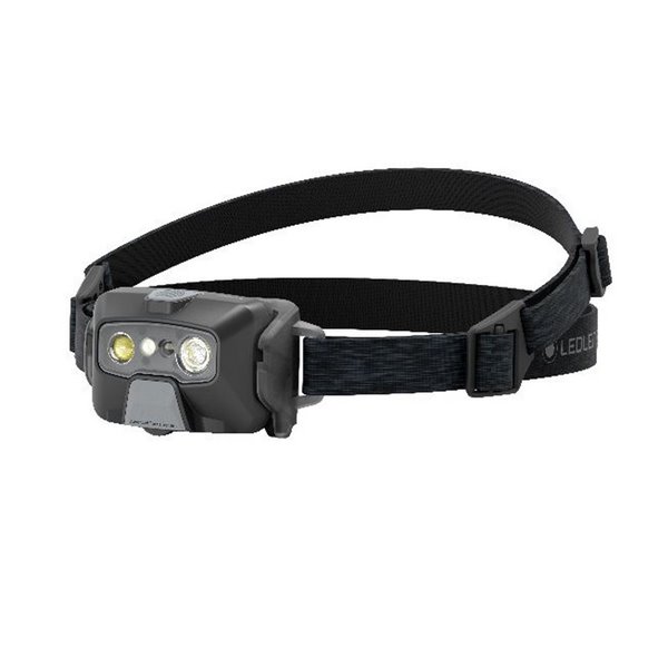 Frontal LED HF6R CORE ultra ligera 800Lm alcance 160m Li-iON 2000 mAh, 7.4V IP68 Negro