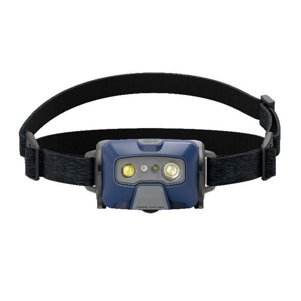 Frontal LED HF6R CORE 800Lm 160m batería Li-iON 2000 mAh, 7.4V sumergible IP68 Azul