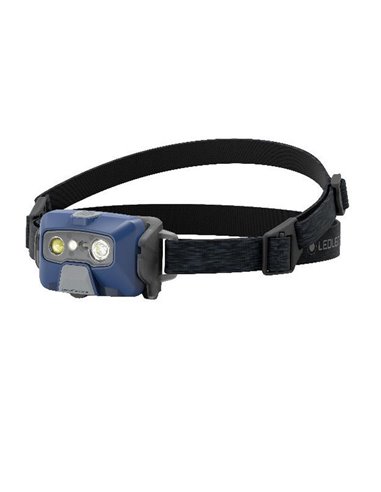 Frontal LED HF6R CORE 800Lm 160m batería Li-iON 2000 mAh, 7.4V sumergible IP68 Azul