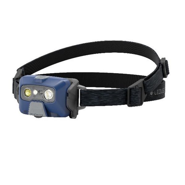 Frontal LED HF6R CORE 800Lm 160m batería Li-iON 2000 mAh, 7.4V sumergible IP68 Azul