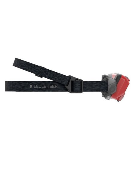 Linterna frontal LED HF6R CORE 800Lm alcance 160m, carga magnética Li-iON 2000 mAh, 7.4V IP68 Rojo
