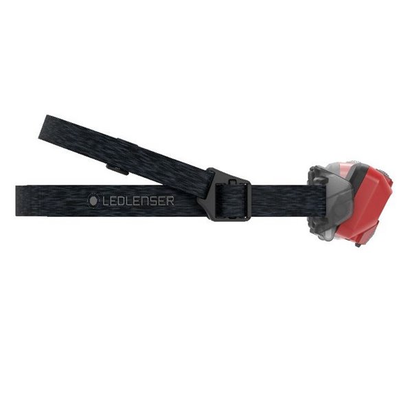 Linterna frontal LED HF6R CORE 800Lm alcance 160m, carga magnética Li-iON 2000 mAh, 7.4V IP68 Rojo