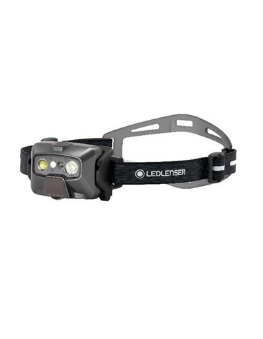 Frontal LED HF6R SIGNATURE 3 niveles de brillo, 1000Lm 170m Li-iON 2000 mAh, 3.7V IP68 Negro  