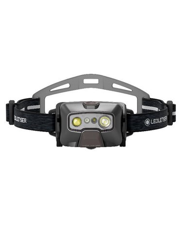 Frontal LED HF6R SIGNATURE 3 niveles de brillo, 1000Lm 170m Li-iON 2000 mAh, 3.7V IP68 Negro  