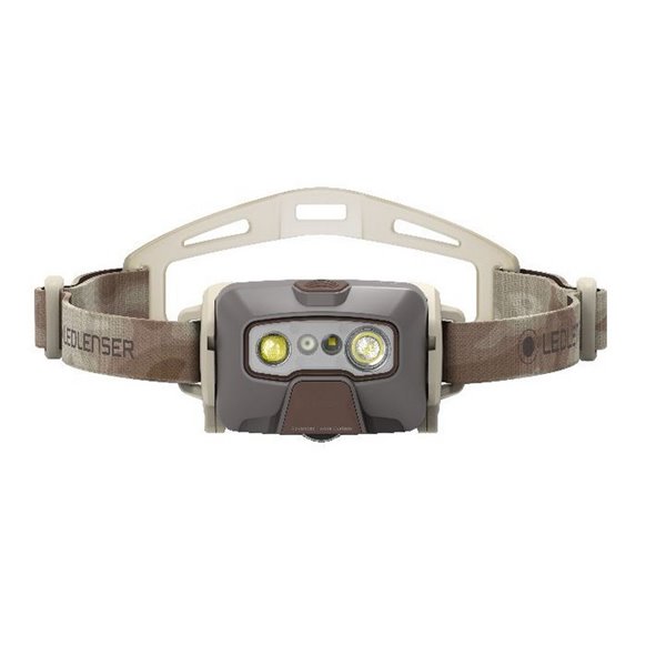 Linterna frontal LED HF6R SIGNATURE 170m 1000Lm ultra ligera, Li-iON 2000 mAh, 3.7V IP68 Camuflaje