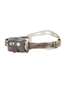 Linterna frontal LED HF6R SIGNATURE 170m 1000Lm ultra ligera, Li-iON 2000 mAh, 3.7V IP68 Camuflaje