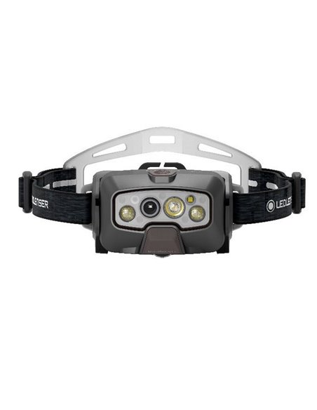 Frontal LED HF8R SIGNATURE alcance 220m, 2000Lm Li-iON 3700 mAh, 3.7V IP68 sumergible, Negro 