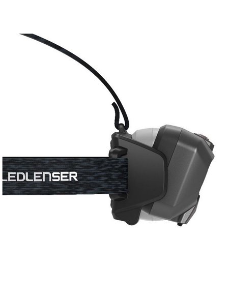 Lampe frontale LED HF8R SIGNATURE, portée 220 m, 2 000 lm, Li-ion 3 700 mAh, 3,7 V, IP68, rechargeable, noire