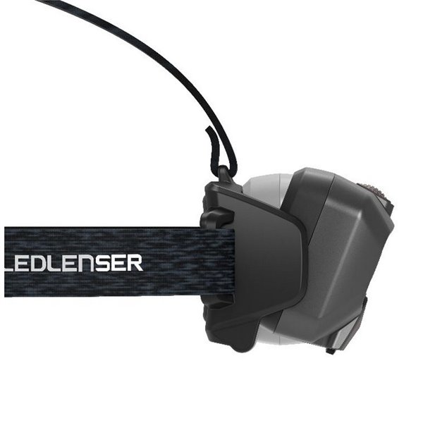 Lampe frontale LED HF8R SIGNATURE, portée 220 m, 2 000 lm, Li-ion 3 700 mAh, 3,7 V, IP68, rechargeable, noire