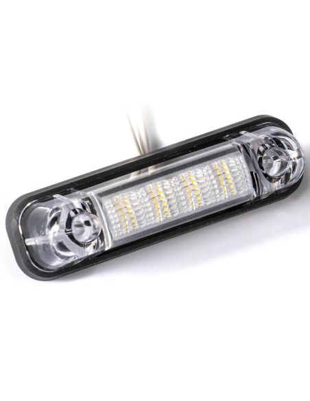 Luz LED de galibo homologado Ambar, Blanco o Rojo FT-081 LED 12V 24V Fristom