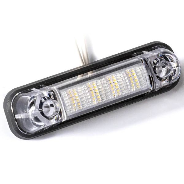 Feu LED galibo homologué Ambre, Blanc ou Rouge FT-081 LED 12V 24V Fristom